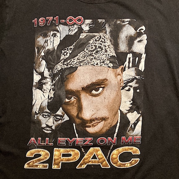 2Pac All Eyez On Me T-Shirt Kids Large - Picture 2 of 5